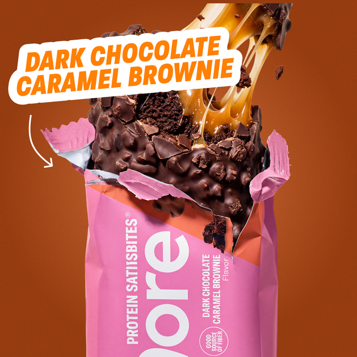 Dark Chocolate Caramel Brownie