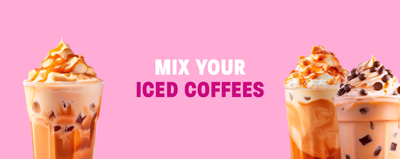 Mix your Iced Coffees