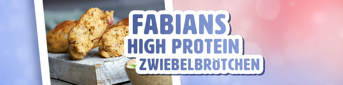 High Protein Zwiebelbrötchen