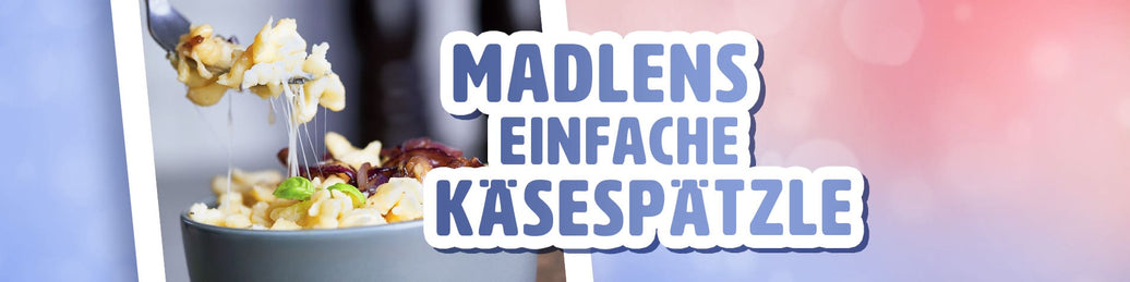 Einfache Käsespätzle