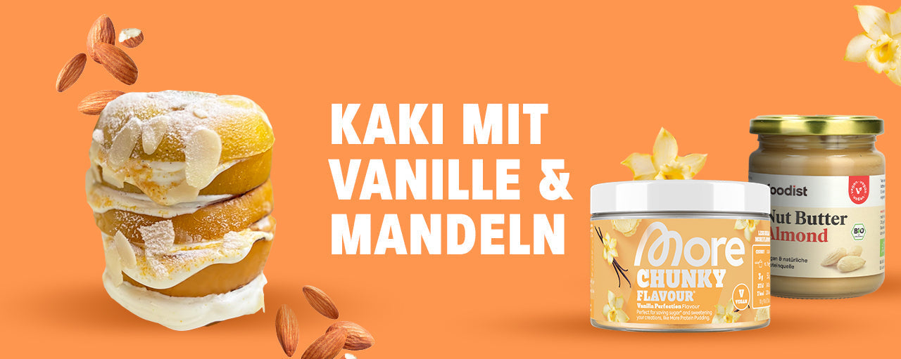 Breakfast Persimmon with Vanilla & Almond