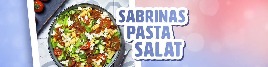 Pastasalat mit Tomatenpesto Dressing