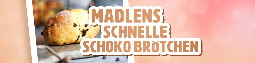 Schnelle Schokobrötchen
