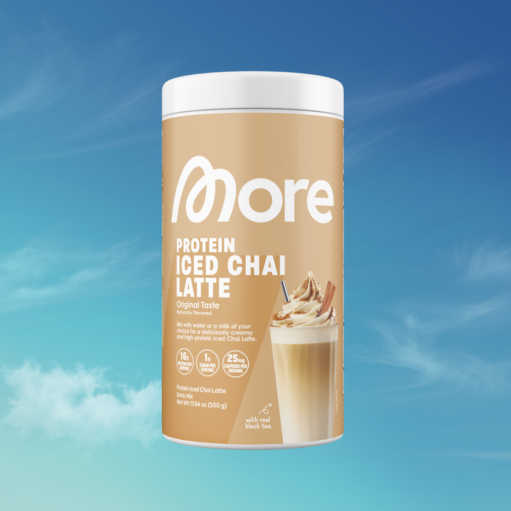 More Protein Iced Chai Latte