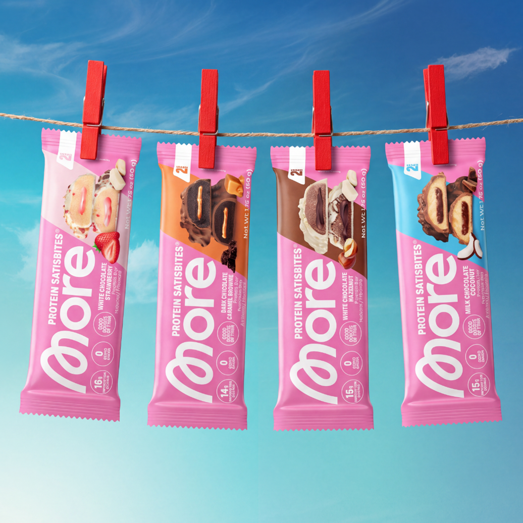 MORE Nutrition Protein Bars - 4pk - Variety Pack