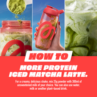 Protein Iced Matcha Latte
